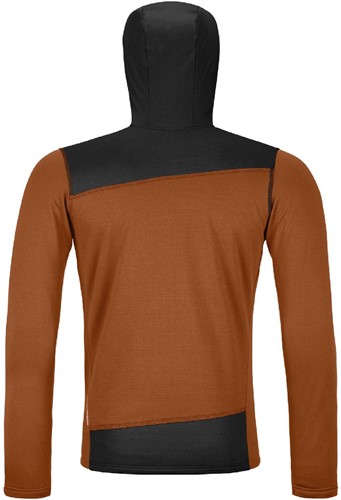 Ortovox Fleece Light Hoody M - Bristle Brown