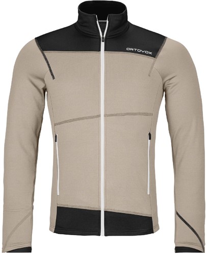 Ortovox Fleece Light Jacket M - Grey Sand - M