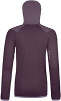 Ortovox Fleece Grid Hoody W - Dark Wild Berry