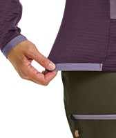 Ortovox Fleece Grid Hoody W - Dark Wild Berry