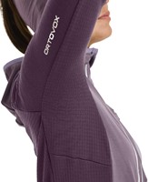 Ortovox Fleece Grid Hoody W - Dark Wild Berry