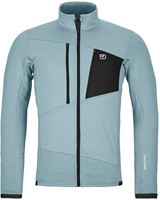 Ortovox Fleece Grid Jacket M - Glacier Grey - M
