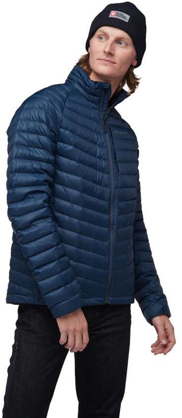 Black Diamond M Access Down Jacket Indigo L Wir sind Ihr Spezialist fur Outdoor wintersport. hockey und mehr