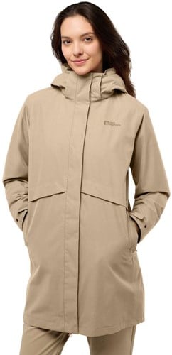 Jack Wolfskin Baylight 3-in-1 Coat W - Anis