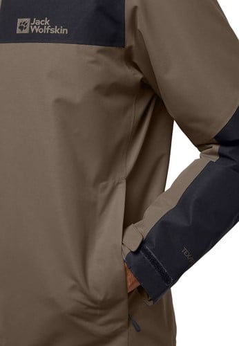 Jack Wolfskin Jasper Insulated Jacket M - Cold Coffee