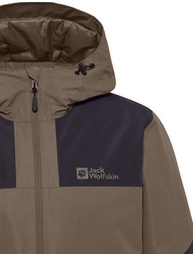 Jack Wolfskin Jasper Insulated Jacket M - Cold Coffee