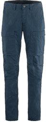 Fjällräven Abisko Hybrid Trail Trousers - Regular - Navy - Wanderhose Herren