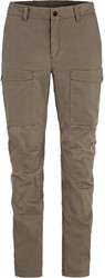 Fjällräven Abisko Hybrid Trail Trousers - Regular - Suede Brown - Damenhose