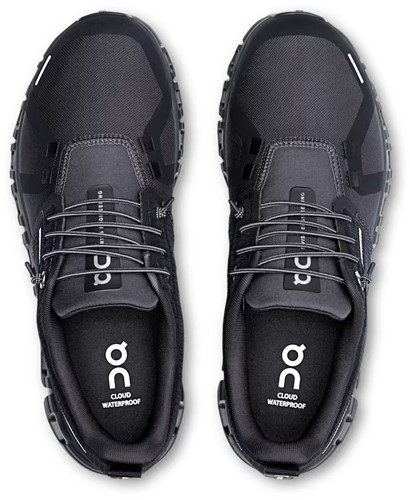 On Cloud 6 Waterproof W - Black/Black