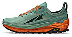 Altra Olympus 5 - Gray/Orange - Men's Trail Running Shoes