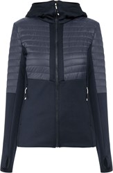 Didriksons Annema Fullzip - Dark Night Blue - Hybridjacke Damen