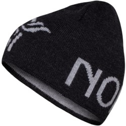 Norrøna /29 Mid Merino Ull Logo Beanie - Caviar Melange