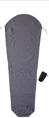 Cocoon Mummy Liner - 100% Cotton - Elephant Grey