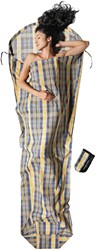 Cocoon Mummy Liner - 100% Cotton - Travel Checks