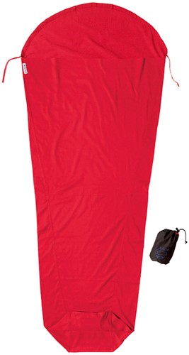 Cocoon Mummy Liner Small - 100% Cotton - Monk's Red