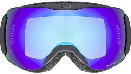Uvex Downhill 2100 CV - Black Mat/Mirror Blue/Colorvision Green-2
