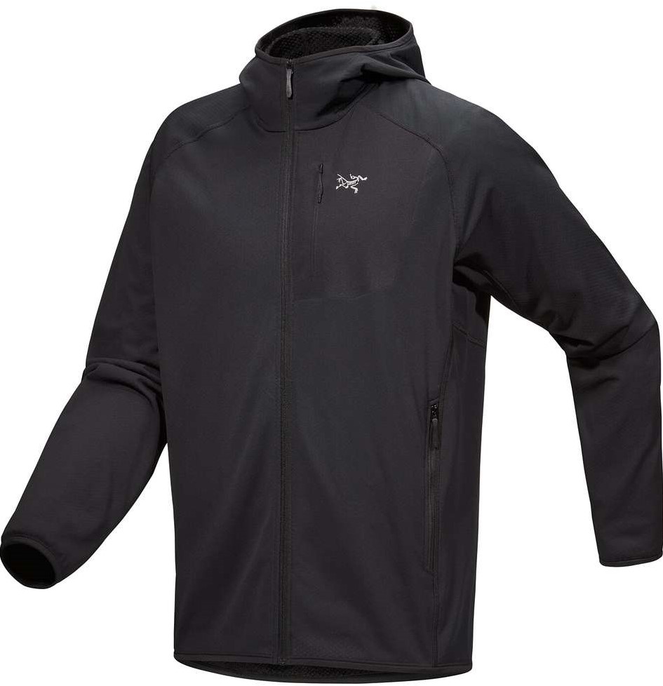 ARC'TERYX DELTA LT HOODY M ブラック フリース ARC'TERYX DELTA LT HOODY M ブラック フリース
