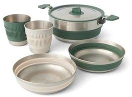 Sea To Summit Detour Stainless Steel One Pot Cook Set - 5-Teilig