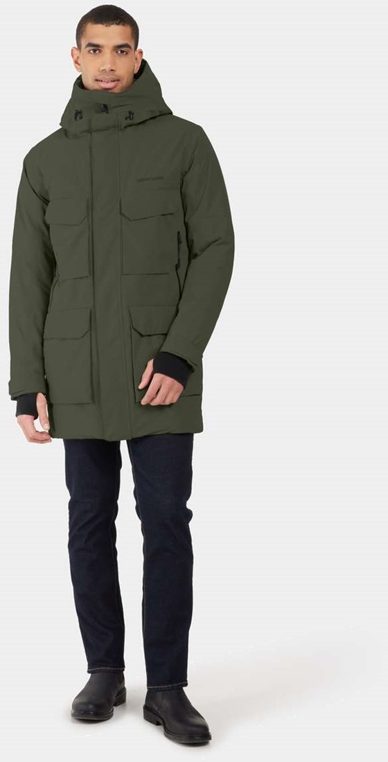 Didriksons Drew Parka M Deep Green S
