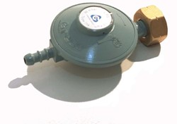Badé Druckregler 30mBar - DIN - 1/4 Inch Links