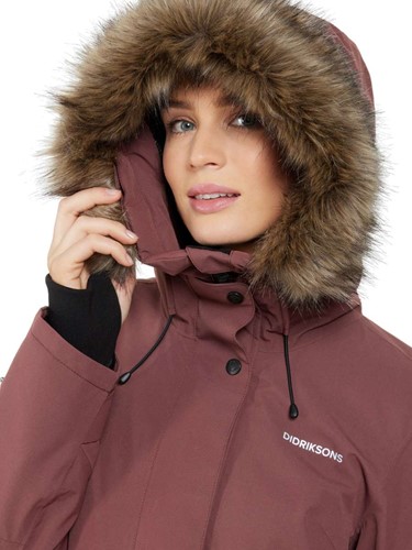 Didriksons Erika Parka W - Old Rust