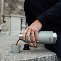 Esbit Sculptor Vacuum Flask - 1L - Stone Grey