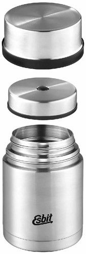 Esbit Sculptor Food Jug incl. Bowl - 500 ml - Stainless Steel