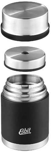 Esbit Sculptor Foodjug incl. Bowl - 500 ml - Black