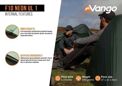 Vango F10 Neon UL1