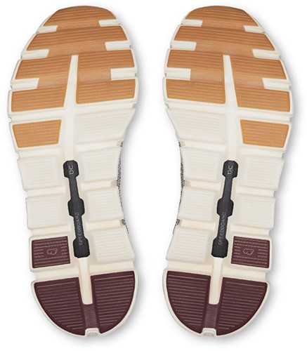 On Cloud 6 Versa W - Ice/Maroon