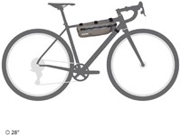 Ortlieb Frame-Pack Toptube 3 - Dark Sand