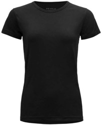 Devold Jakta Merino 200 T-Shirt - Black - Women's Thermo Shirt