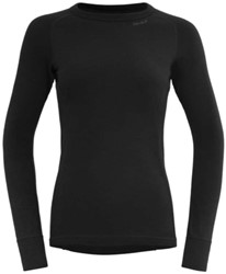 Devold Duo Active Merino 205 Shirt - Black - Women's Thermo Shirt