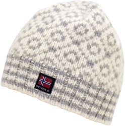 Devold Svalbard Wool Beanie - Offwhite/Grey - Mütze