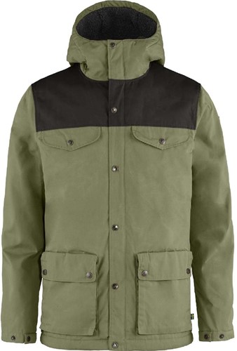 Fjällräven Greenland Winter Jacket M - Green/Dark Grey - S