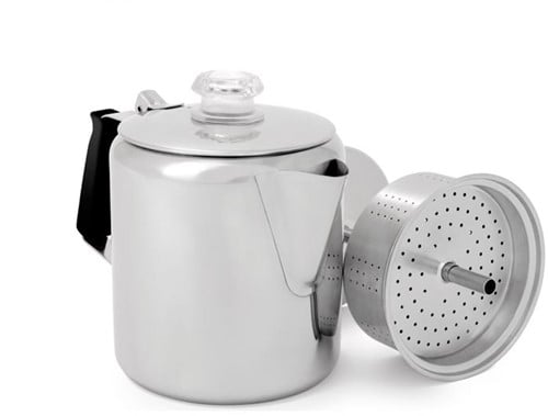 GSI Outdoors Glacier Stainless Percolator - 6 Cup