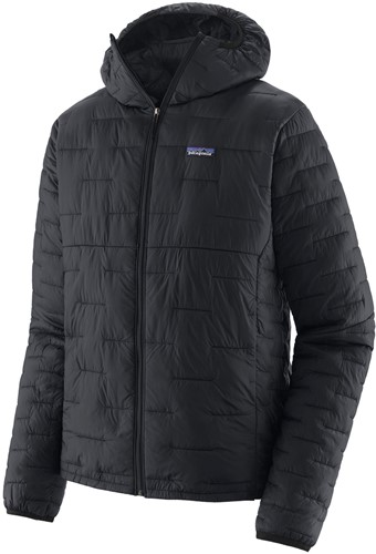 Patagonia Micro Puff Hoody - Schwarz - Kunstfaserjacke Herren
