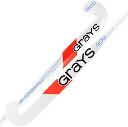 Grays AC400 Dynabow-S - Weiss - Senior Hockeyschläger