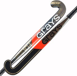 Grays Dynabow 10+ - Black/Gold - Senior Hockey Stick