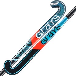 Grays Dynabow 6 - Schwarz/Blau - Senior Hockeyschläger