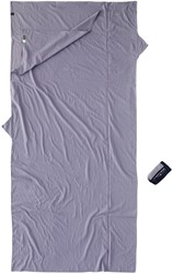 Cocoon Travelsheet XL - Insectshield - Egyptian Cotton - Elephant Grey