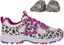 Brabo Shoe Tribute + Slides - Leopard Pink - Junior Hockeyschuhe
