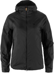 Fjällräven Keb Thermal Wind Jacket - Black - Women's Softshell Jacket