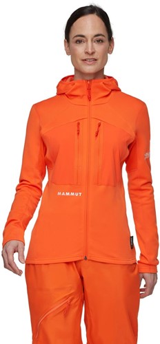 Mammut Eiger Nordwand Advanced ML Hooded Jacket W - Eiger Orange