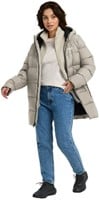 Jack Wolfskin Frozen Palace Long Jacket W - Pale Sand