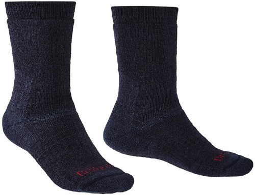 Bridgedale Explorer Heavyweight Merino Performance Boot - Navy - Wandersocken