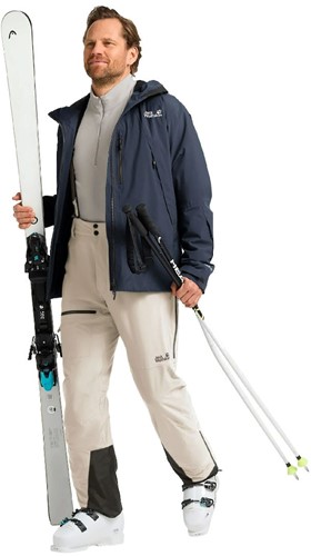 Jack Wolfskin Flowline Pro 2L Insulated Pants M - Pale Sand
