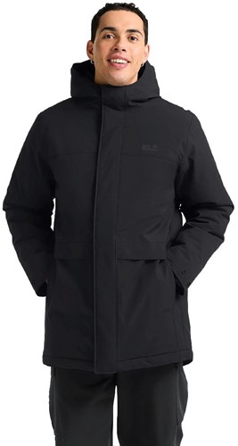 Jack Wolfskin Cold Camp Coat M - Black