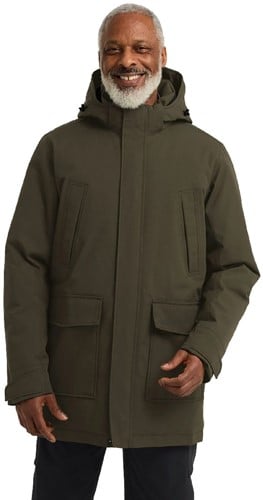 Jack Wolfskin Canyon Shield Parka M - Obsidian Moss