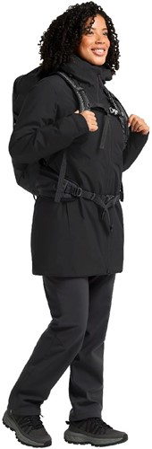 Jack Wolfskin Heidelstein Insulated Jacket W - Black